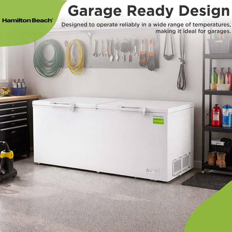 Hamilton Beach, 21.0 Cu. Ft. Chest Freezer, White | Wayfair